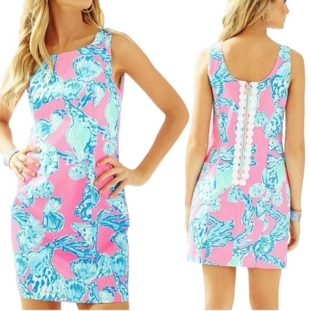 Lilly Pulitzer Cathy Shift Dress EUC